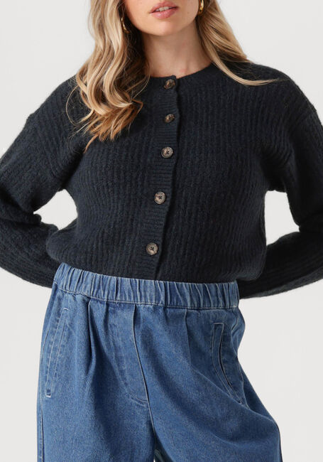 Donkerblauwe MSCH COPENHAGEN Vest MSCHGITTEL PEGGY - large