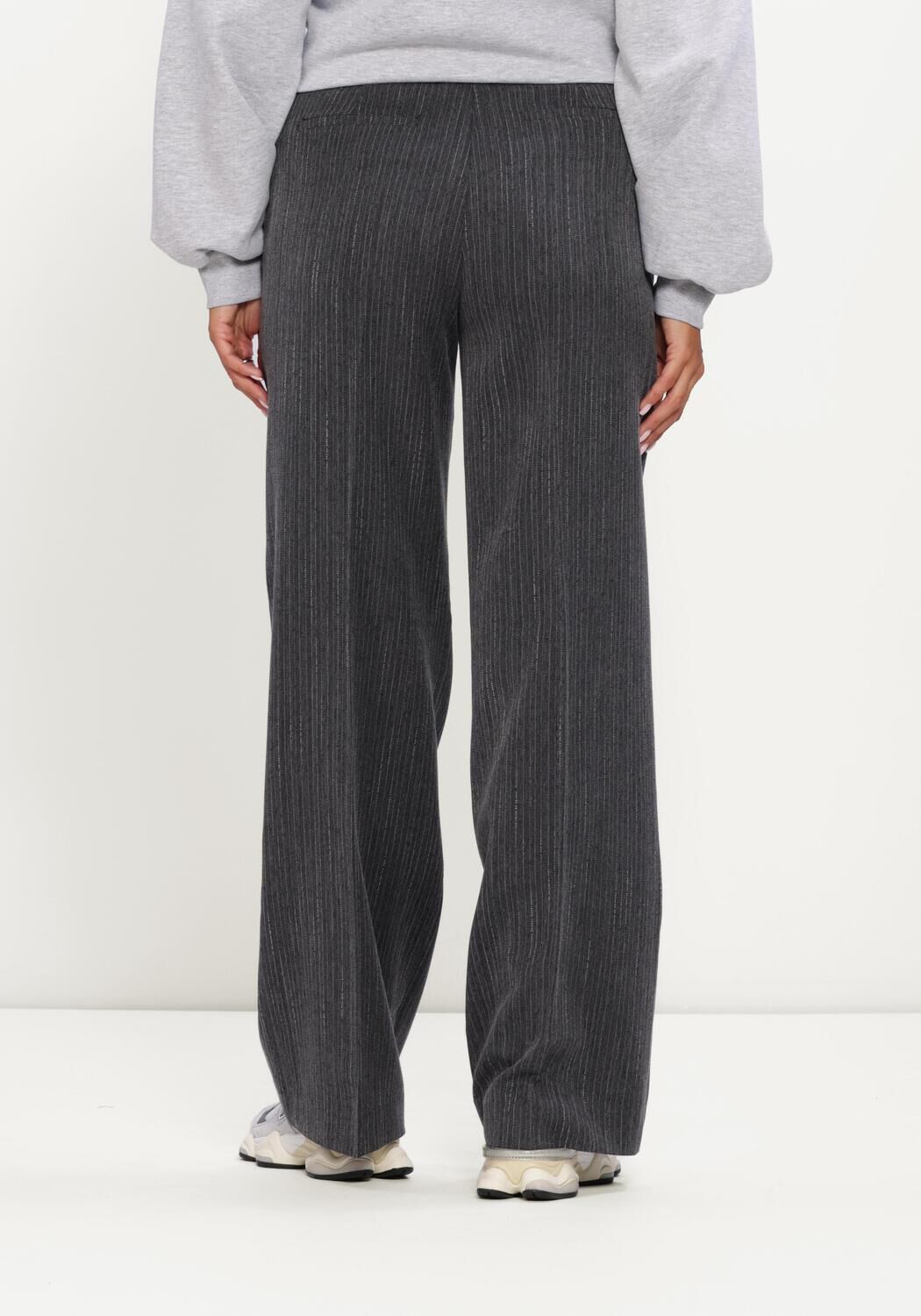 Donkergrijze MODSTR&Ouml;M Broeken/jumpsuits BIRNAMD PANTS - large