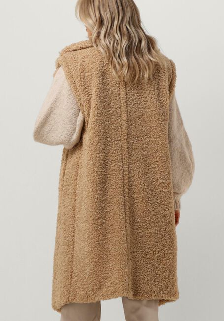 NOTRE-V Gilet TEDDY GILET en taupe - large