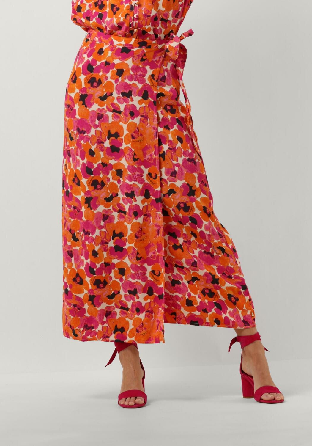 FABIENNE CHAPOT Jupe maxi BOBO STRAIGHT SKIRT en rose Omoda