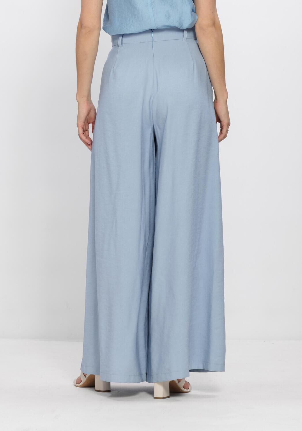 ANA ALCAZAR Pantalon large 051941-3842 en bleu - large