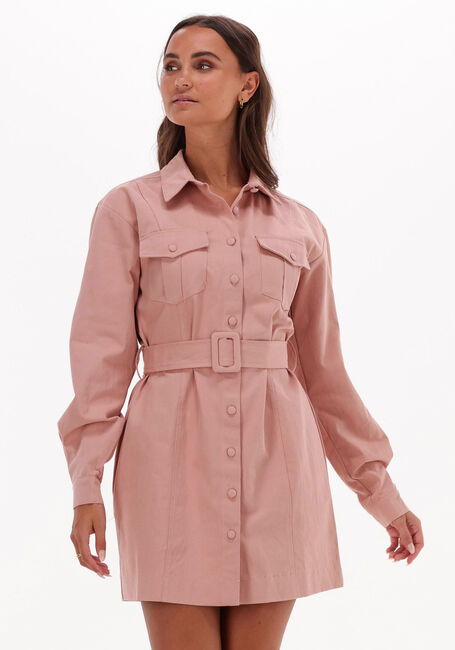 NA-KD Mini robe WORKWEAR DRESS Rose clair - large