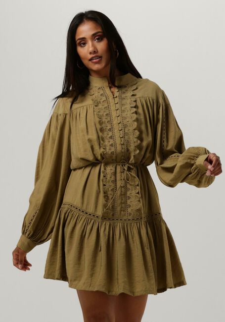 BRUUNS BAZAAR Mini robe ROSEBAY KARLA DRESS Olive - large
