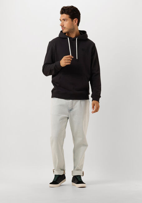Zwarte SCOTCH & SODA Truien/vesten LOGO HOODIE - large