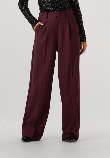 MODSTRÖM Pantalon large RIPLEYMD PANTS Bordeaux - large