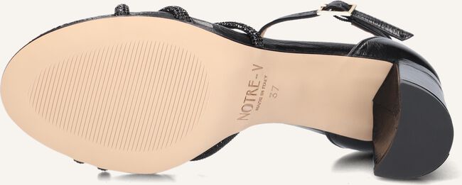 Zwarte NOTRE-V Sandalen 22558 Zwarte NOTRE-V Sandalen 22558 - large