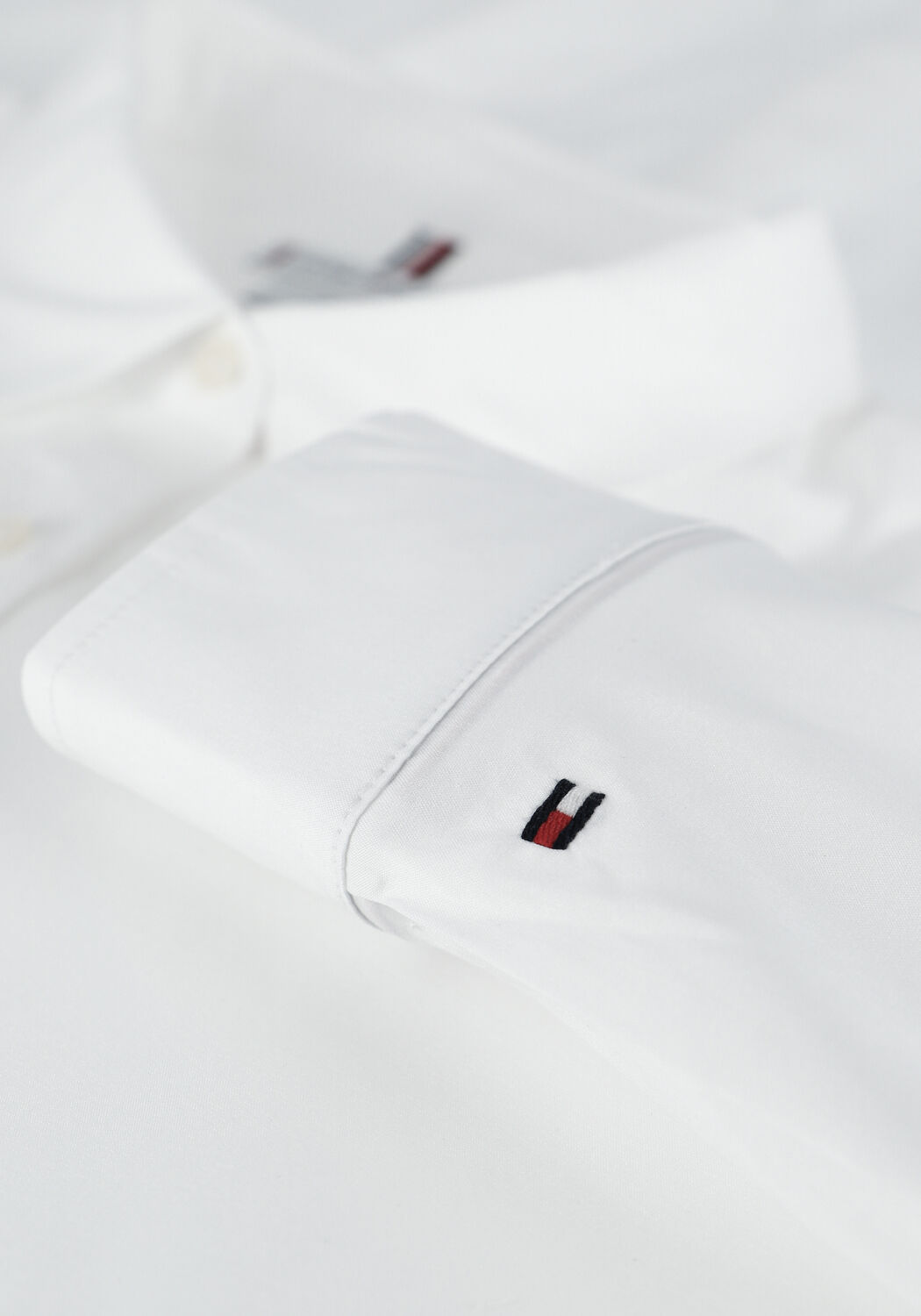 Witte TOMMY HILFIGER  HERITAGE SLIM FIT SHIRT - large