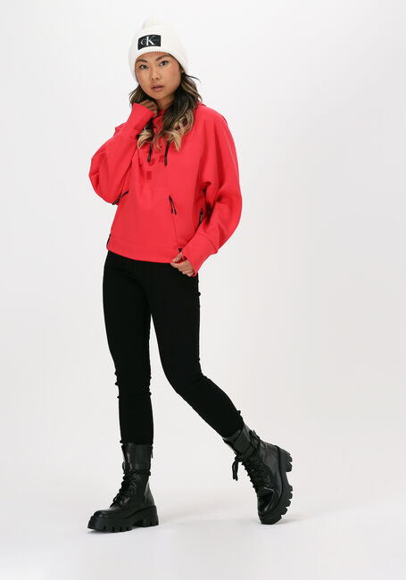 NATIONAL GEOGRAPHIC Chandail CROPPED HOODY en rouge - large