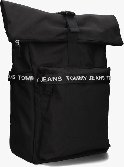 TOMMY JEANS TJM ESSENTIAL ROLLTOP BACKPACK Sac à dos en noir - large