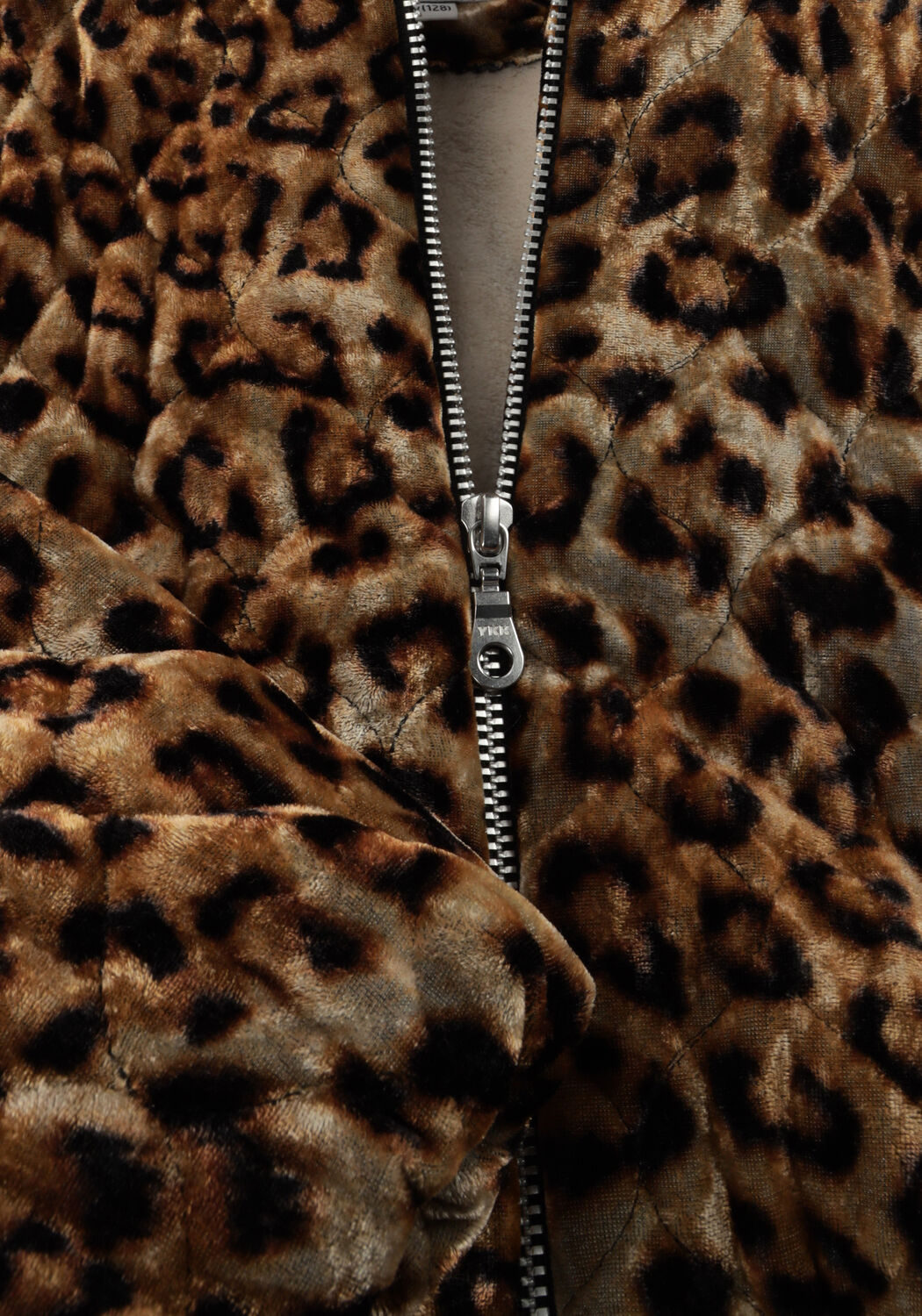 Bruine Salty Stitch Faux fur jas PANTHER BOMBER JACKET - large