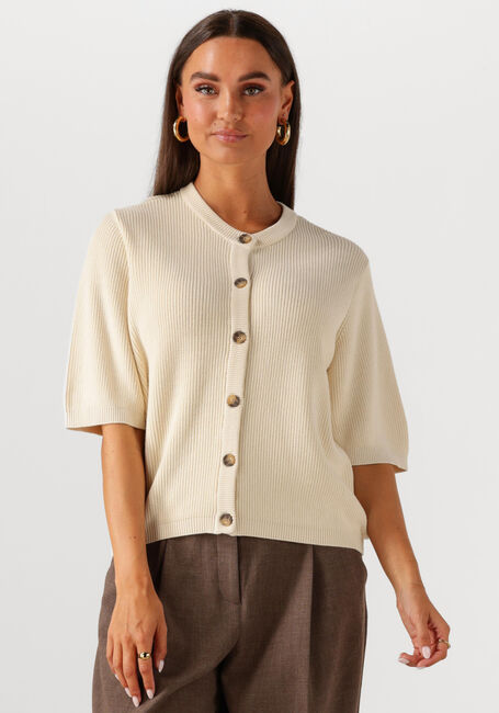 Ecru MSCH COPENHAGEN Vest MSCHTHAMIRA 2 4 CARDIGAN - large