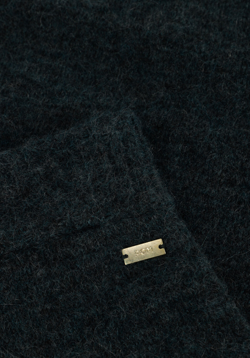 POM AMSTERDAM Jupe midi SKIRT - TEAL GREEN en vert - large