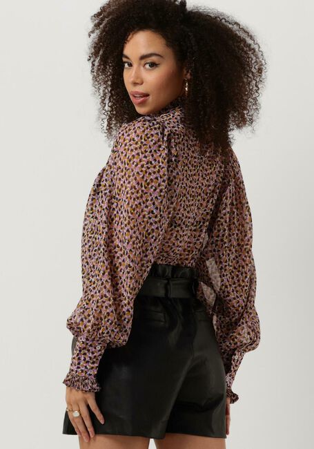 Zwarte CO'COUTURE  NADIA PLEAT BLOUSE - large