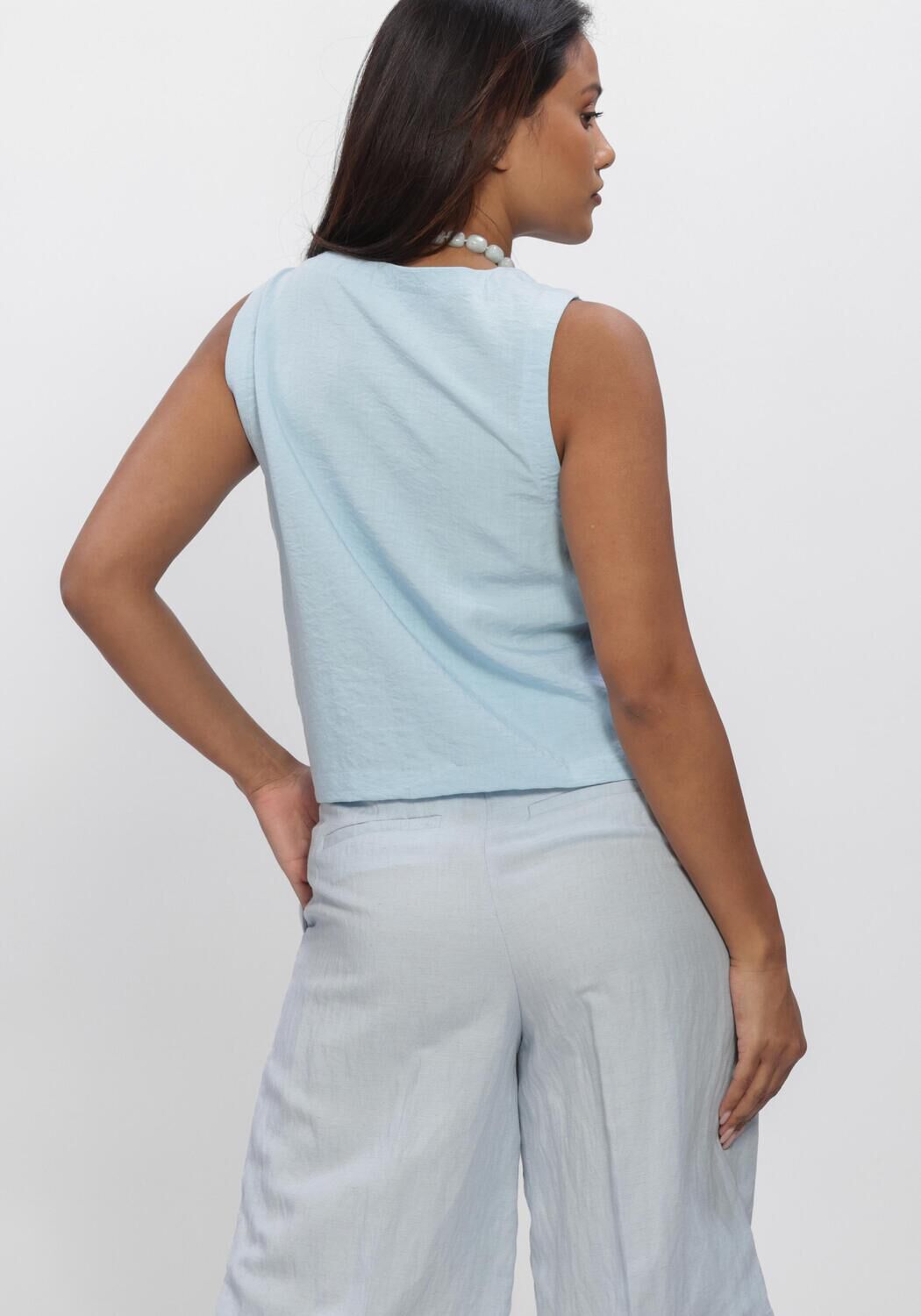 MSCH COPENHAGEN MSCHDARIA SL SHIRT Blouses en bleu - large