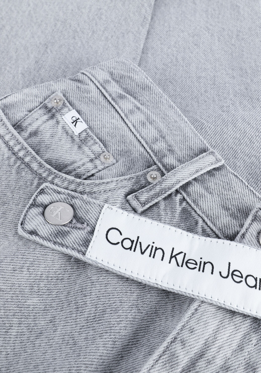 Jean mom gris clair best sale