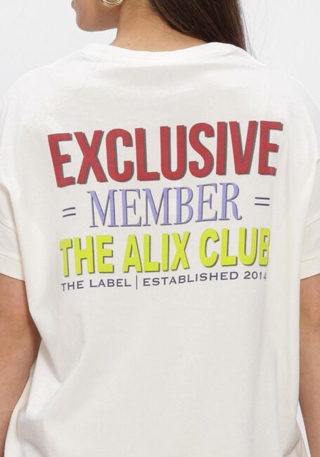 ALIX THE LABEL T-shirt LADIES KNITTED ALIX CLUB T-SHIRT Cr&egrave;me - large