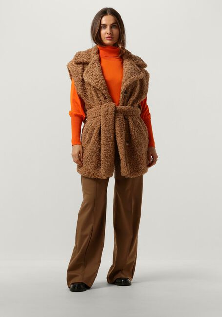 NOTRE-V Col roulé BASIC KNIT BLOUSE en orange - large