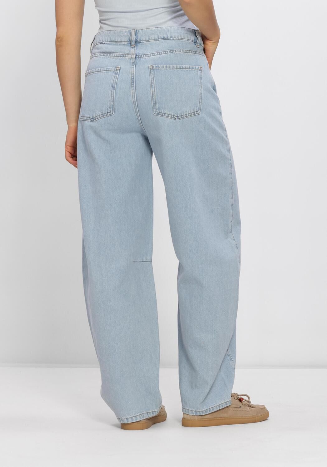 ENVII Wide jeans ENBILLIE JEANS 6856 en bleu - large