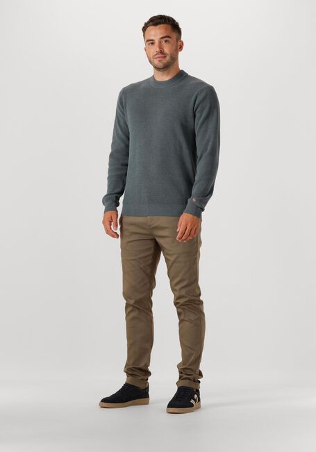 CAST IRON Pull MOCK NECK SOFT BLEND en gris - large
