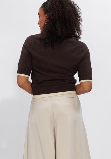 Bruine CO'COUTURE Truien/vesten LUECC CROP CARDIGAN - large