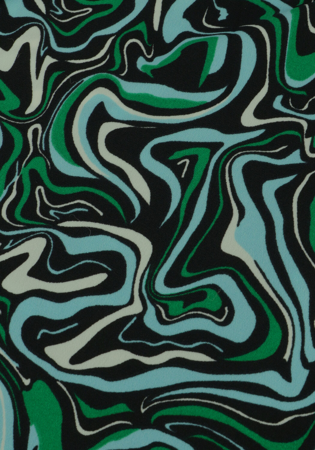 VANILIA Pantalon large LIQUID WIDE LEG en bleu - large