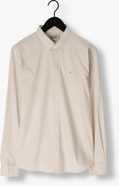 Gebroken wit SCOTCH & SODA Casual overhemd ESSENTIAL STRIPE POPLIN SHIRT - large