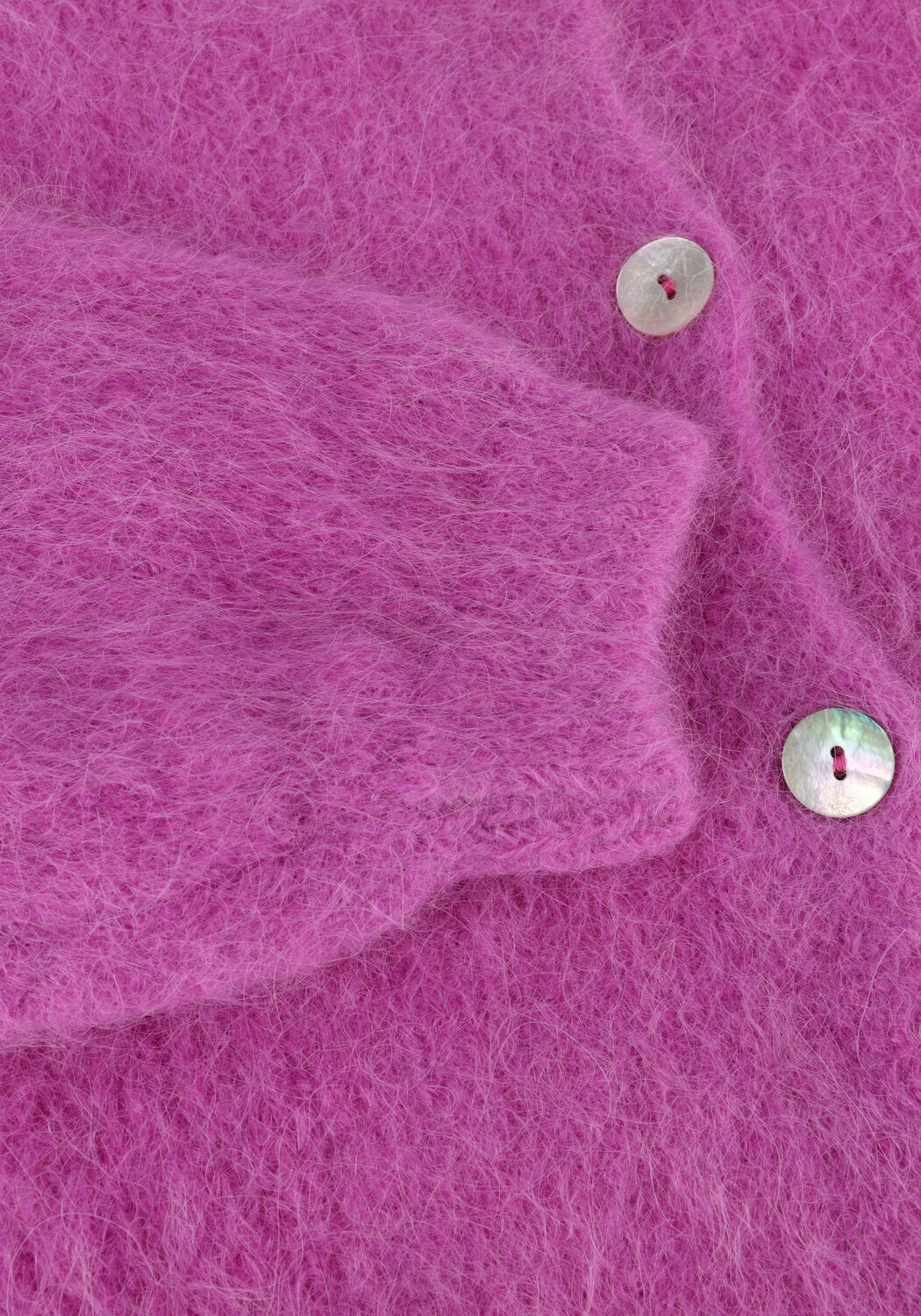 AMERICAN DREAMS Gilet SUSAN ALPACA CARDIGAN en violet - large