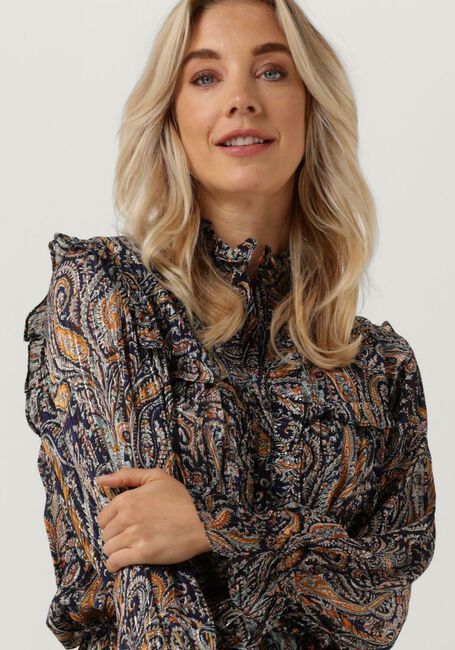 ANTIK BATIK Robe midi ELVIS TRANSDRESS en multicolore - large