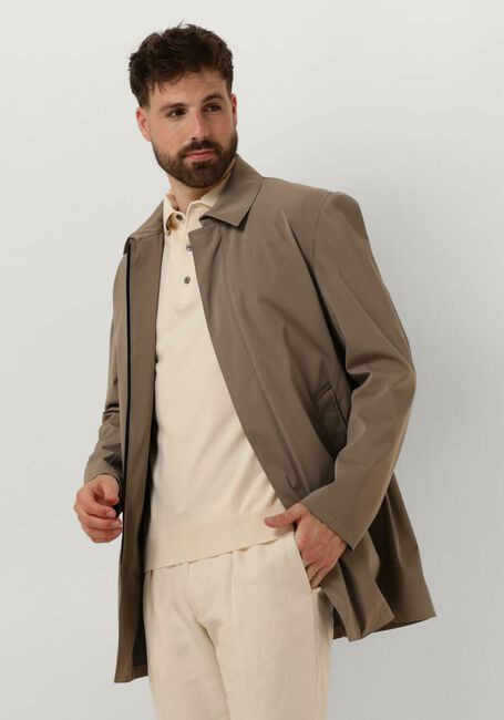 PROFUOMO Imperméable OUTERW MGNT CLSR LONG en taupe - large