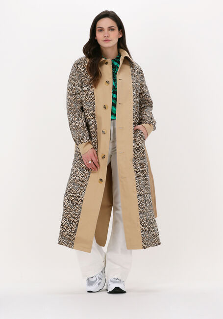 SCOTCH & SODA Trenchcoats BELTED REVERSIBLE THROW-ON COAT en camel - large