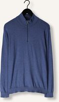 SELECTED MEN Pull SLHBERG HALF ZIP CARDIGAN NOOS en bleu SELECTED MEN Pull SLHBERG HALF ZIP CARDIGAN NOOS en bleu - medium