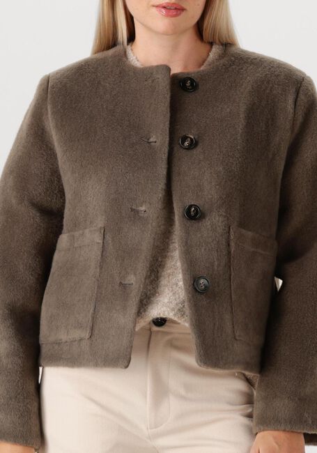 STUDIO AR Jack AUBREY FAUX MOHAIR en taupe - large