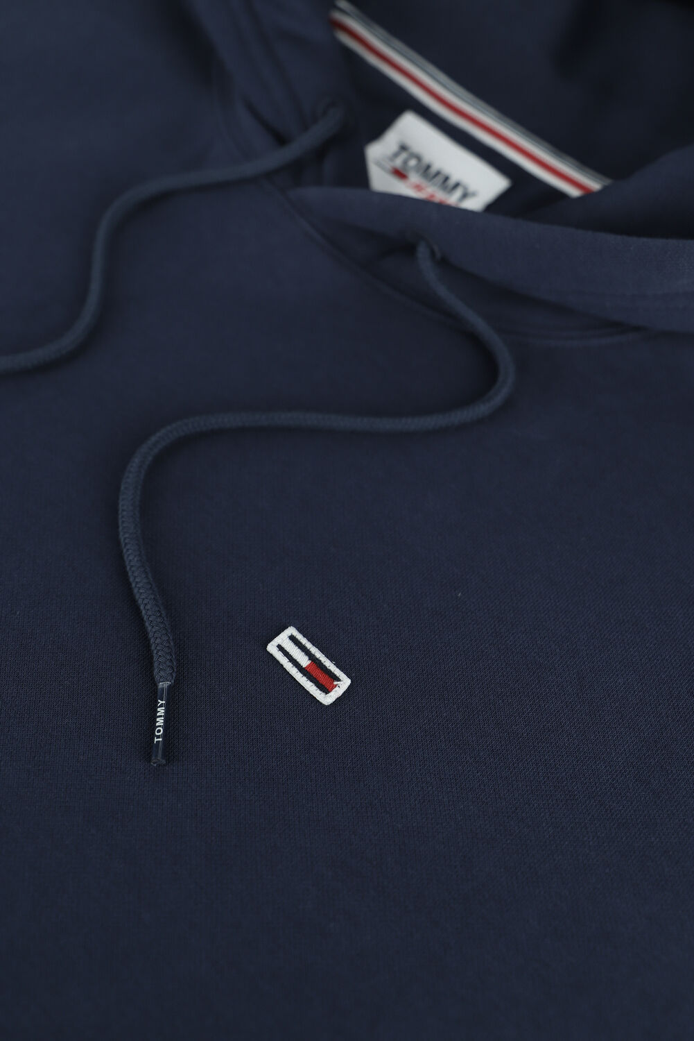 Donkerblauwe TOMMY JEANS Sweater TJM REGULAR FLEECE HOODIE - large