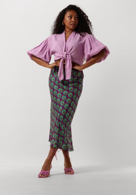 Paarse SISSEL EDELBO Midirok MADELLIN SKIRT Paarse SISSEL EDELBO Midirok MADELLIN SKIRT - large