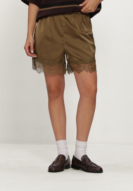 Groene GESTUZ Broeken/jumpsuits GZLALOU HW SHORTS - large