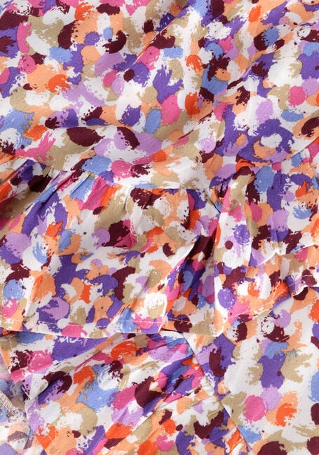 COLOURFUL REBEL Mini robe EVY AQUAREL MINI WRAP DRESS WOMAN MULTICOLOR en multicolore - large
