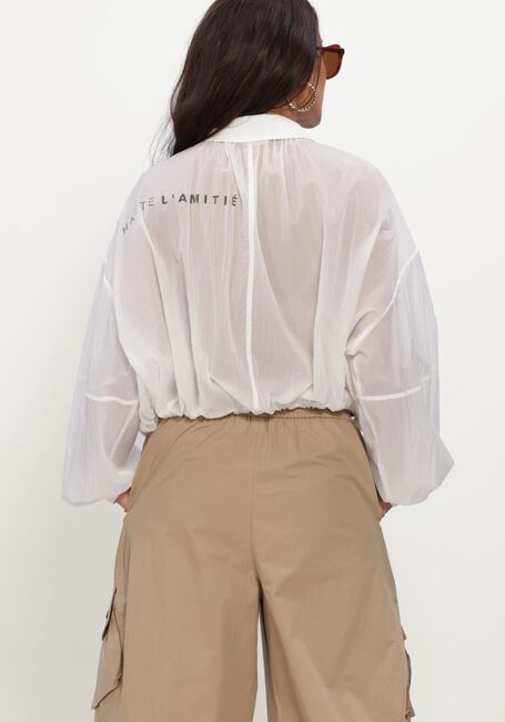 Witte HAUTE L'AMITI&Eacute;  IRON PAPER JACKET - large