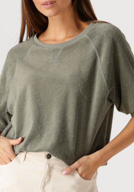 Groene BY-BAR Top NEVA SLUB TOP - large