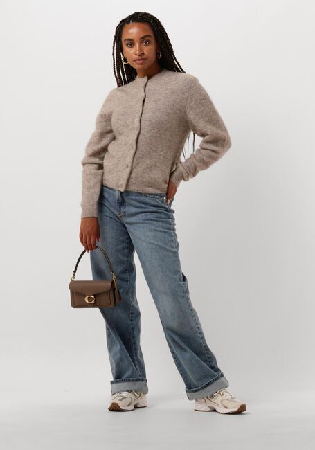 Taupe GESTUZ Vest DEBBIEGZ CARDIGAN - large