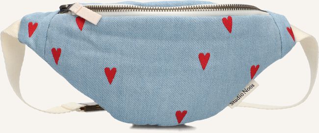 Blauwe STUDIO NOOS Heuptas DENIM HEARTS MINI FANNY PACK Blauwe STUDIO NOOS Heuptas DENIM HEARTS MINI FANNY PACK - large