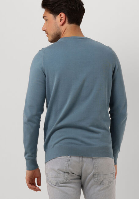 LYLE & SCOTT T-shirt COTTON CREW NECK JUMPER en bleu - large