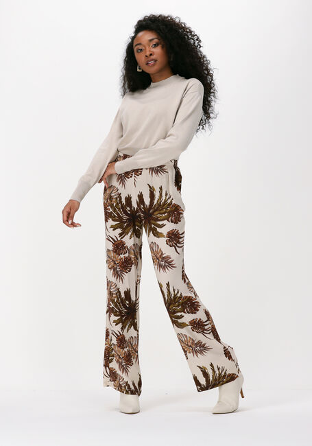 MINUS Pull AMELINA KNIT PULLOVER en taupe - large