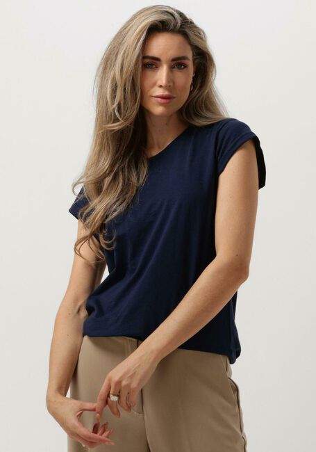 MINUS T-shirt LETI TEE Bleu foncé - large