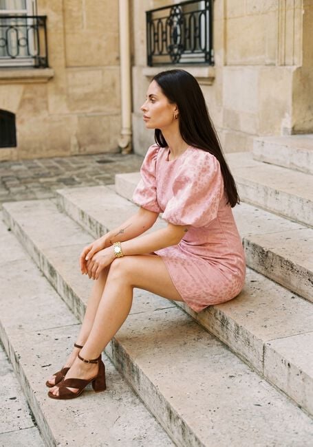 Y.A.S. YASSANNE SS DRESS Robes en rose - large