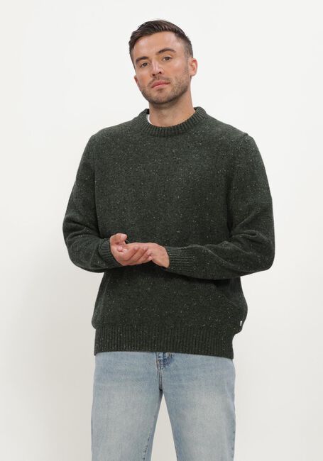JC RAGS Pull CREW-NECK SWEATER BUD Vert fonc&eacute; - large