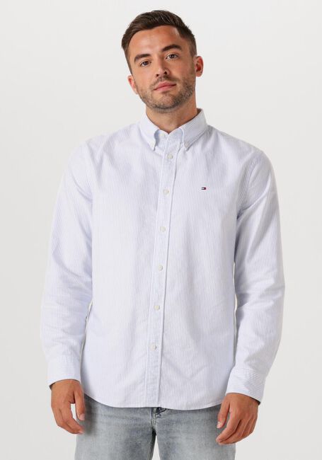 TOMMY HILFIGER Chemise décontracté HERITAGE OXFORD STRIPE RF SHIRT Bleu clair - large