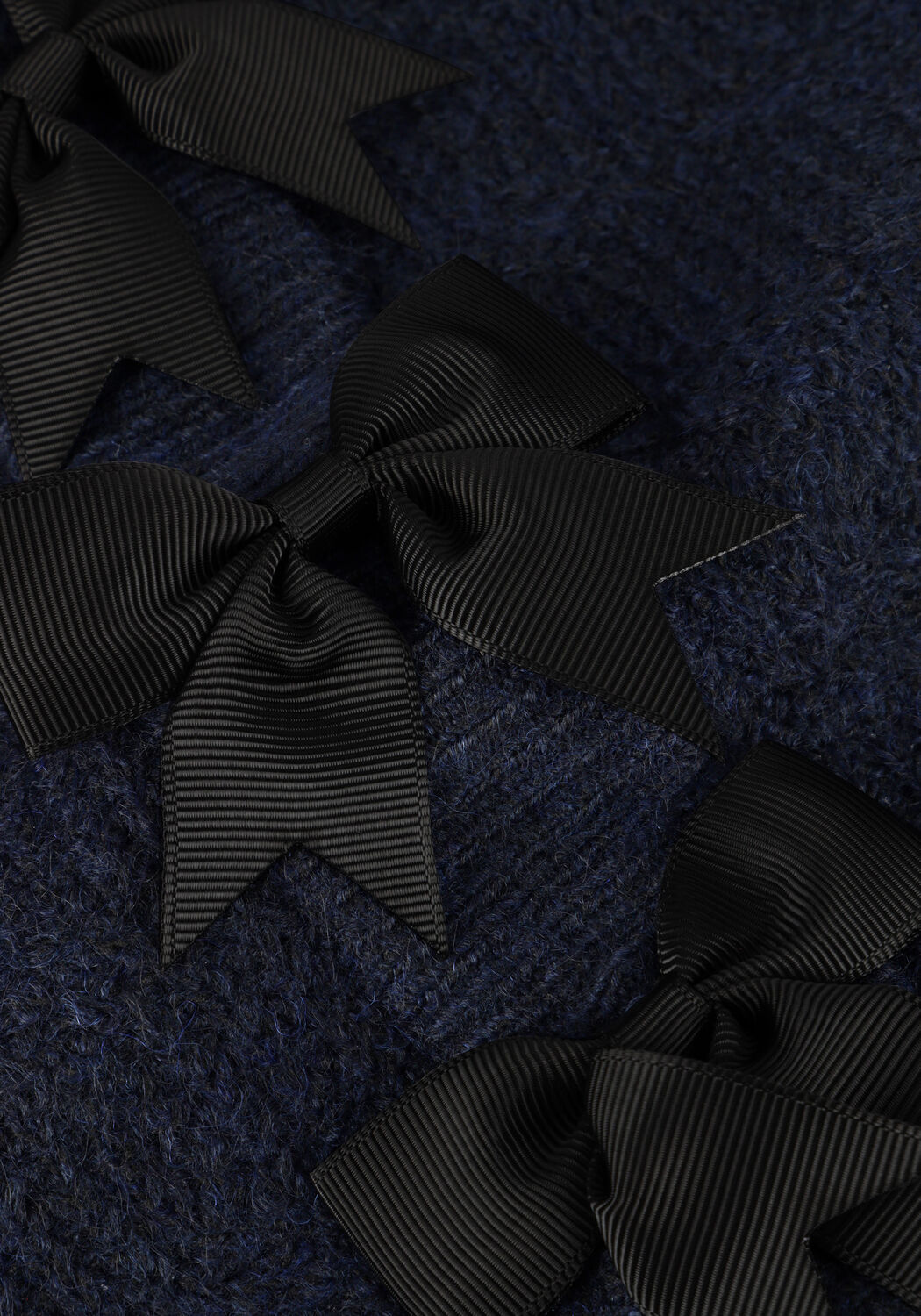 Donkerblauwe Y.A.S. Vest YASBONSA LS KNIT CARDIGAN - large