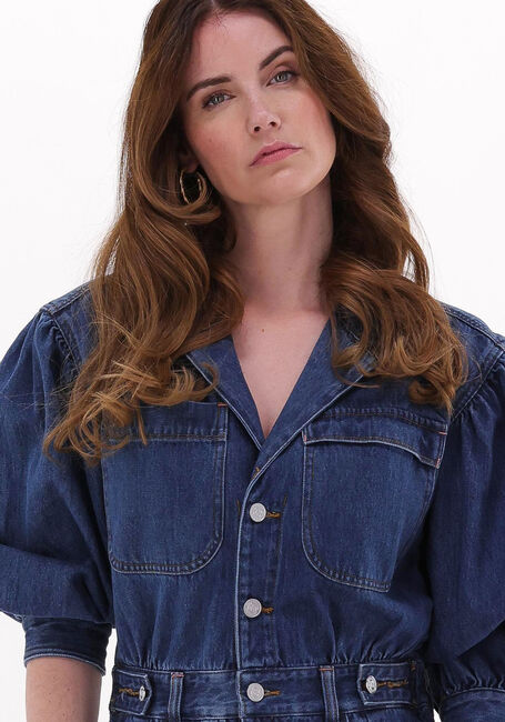 Blauwe SCOTCH & SODA Jumpsuit SPACE SUIT INSPIRED DENIM ALL IN ONE - large