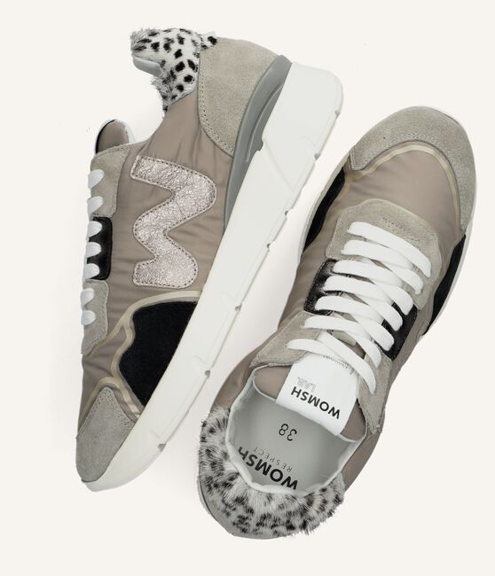 Taupe WOMSH Sneakers RUNNY DAMES Taupe WOMSH Sneakers RUNNY DAMES - large