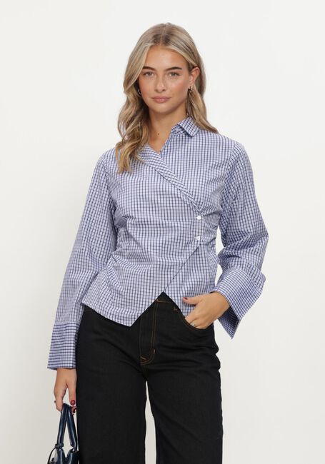 NEO NOIR FENLI CHECK SHIRT Blouses en bleu - large